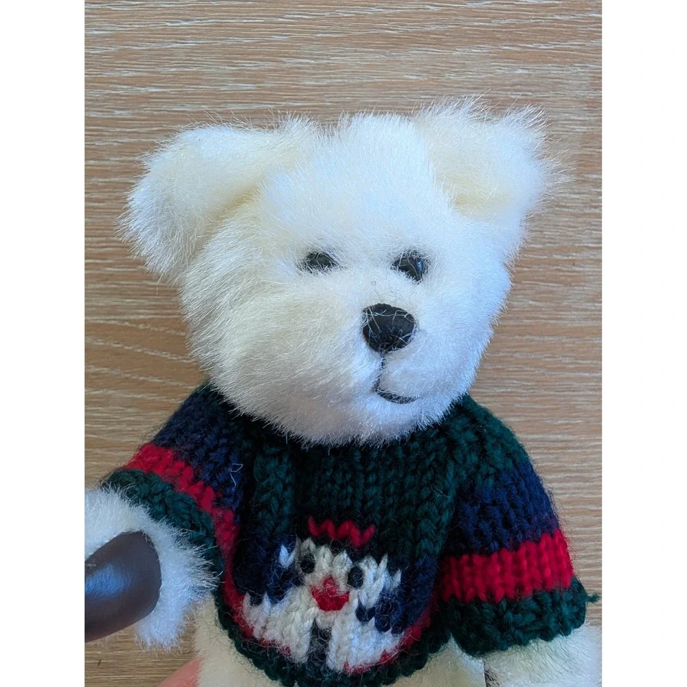 Vintage Teddy Bear Snowman Sweater Hugfun Costco‎ Collectible Holiday Christmas